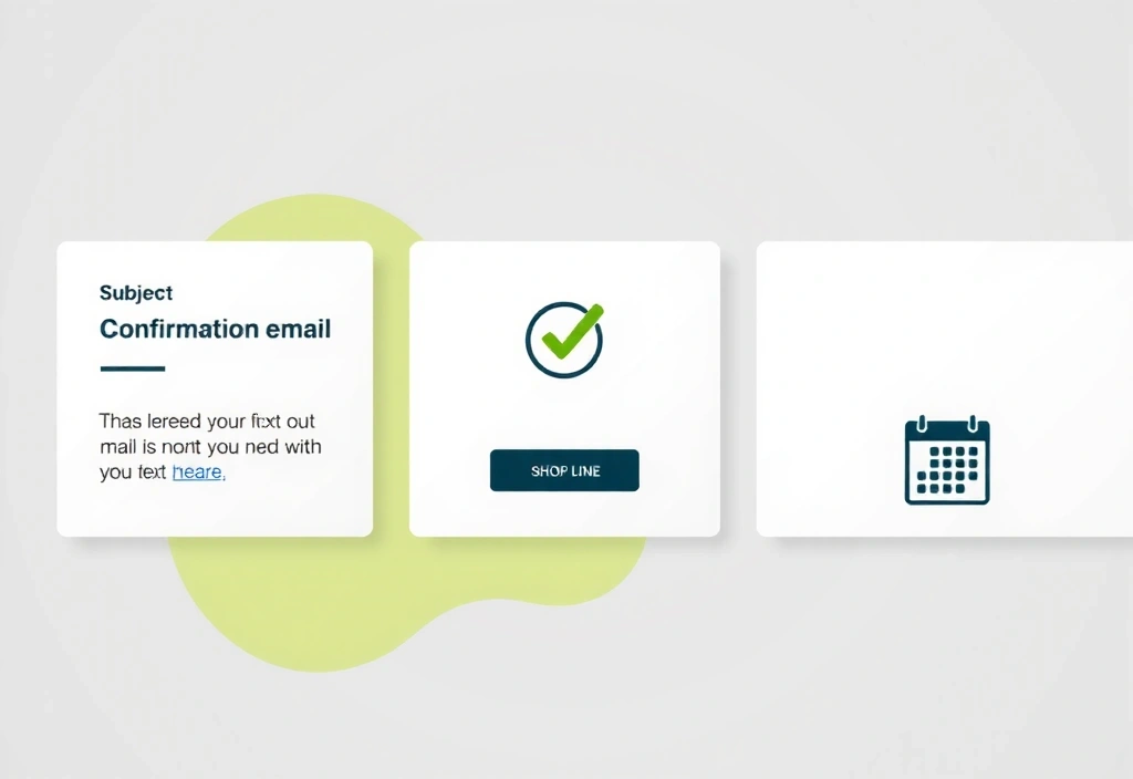 Confirmation email preview